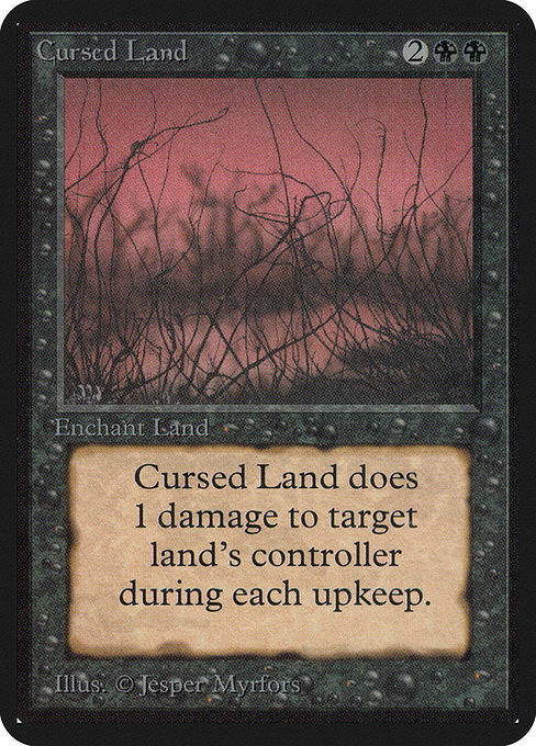 Cursed Land from Limited Edition Alpha