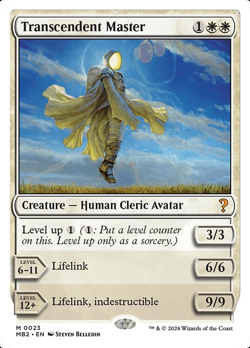 Transcendent Master highlighted card art