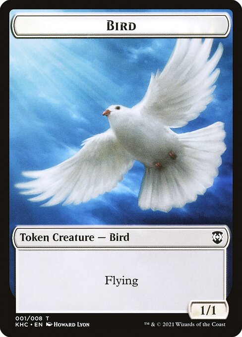 Bird from Kaldheim Commander Tokens