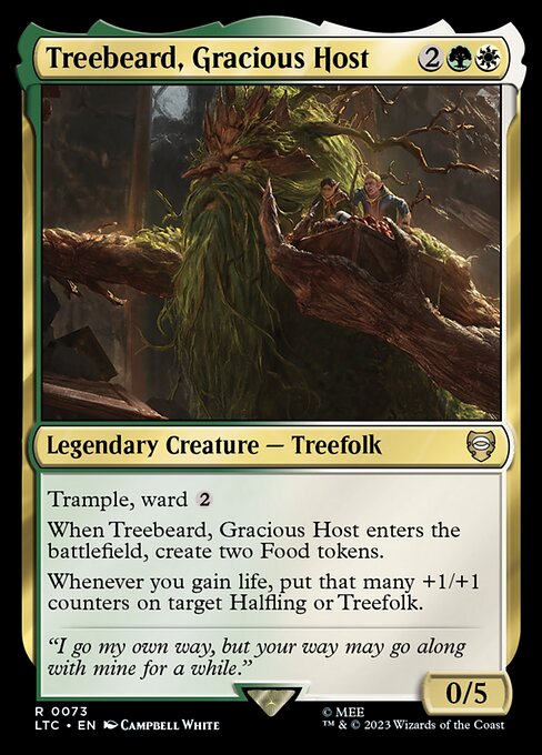 Treebeard, Gracious Host from Tales of Middle-earth Commander