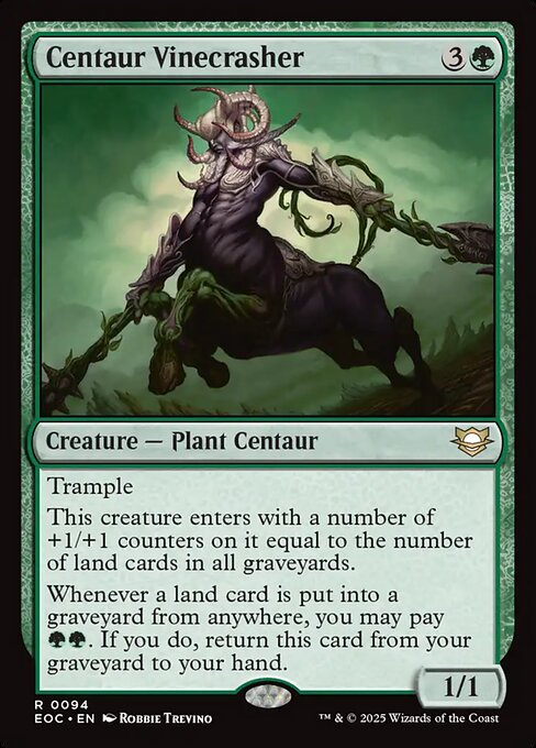 Centaur Vinecrasher highlighted card art