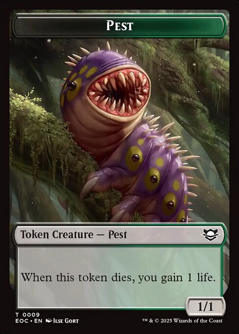Pest highlighted card art
