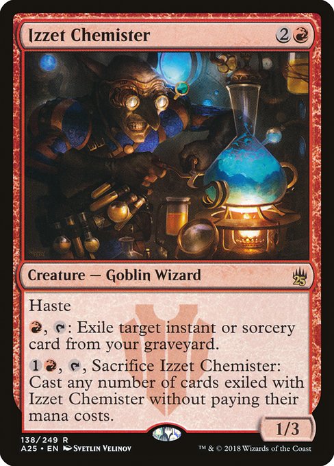 Izzet Chemister from Masters 25