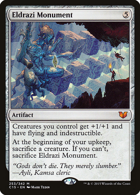 Eldrazi Monument from Commander 2015