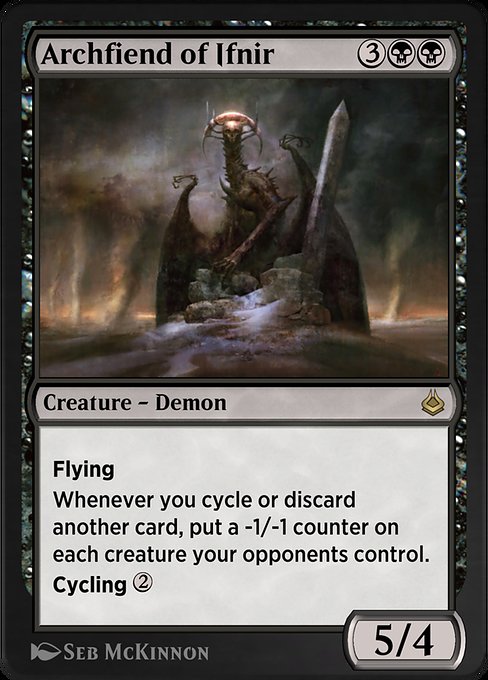 Archfiend of Ifnir from Amonkhet Remastered