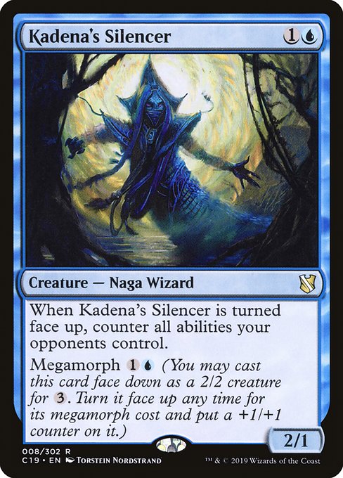 Kadena's Silencer highlighted card art