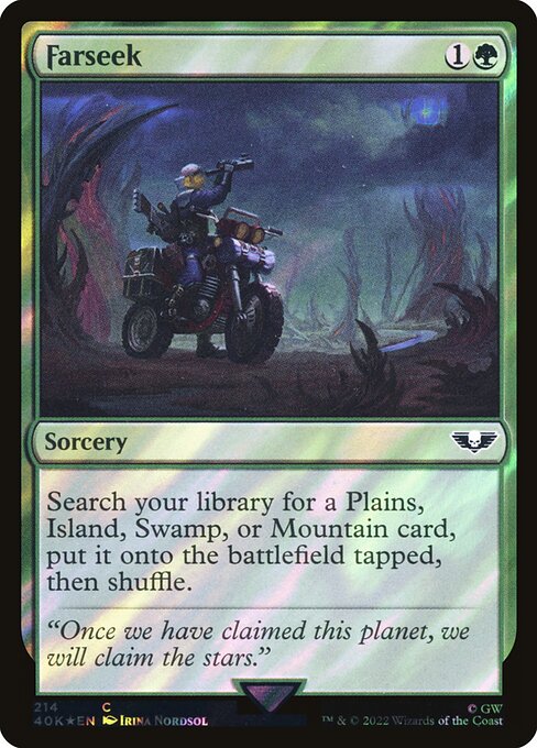 Farseek from Warhammer 40,000 Commander