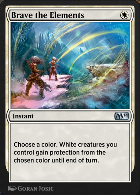 Brave the Elements highlighted card art