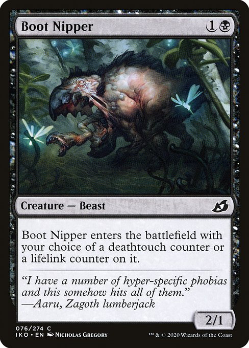 Boot Nipper highlighted card art