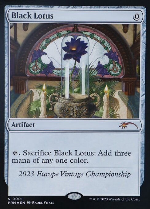 Black Lotus from Vintage Championship