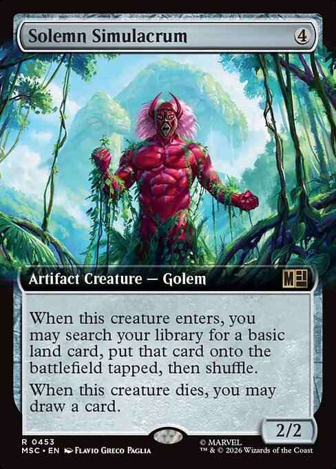 Solemn Simulacrum from Marvel Super Heroes Commander