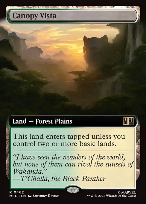 Canopy Vista from Marvel Super Heroes Commander