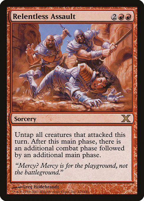 Relentless Assault from Tenth Edition