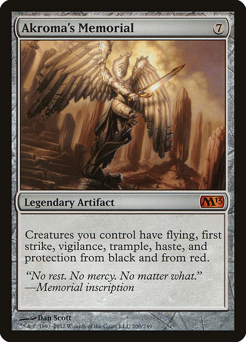 Akroma's Memorial from Magic 2013