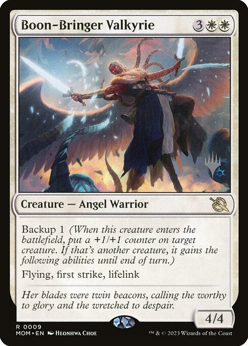 Boon-Bringer Valkyrie from March of the Machine Promos