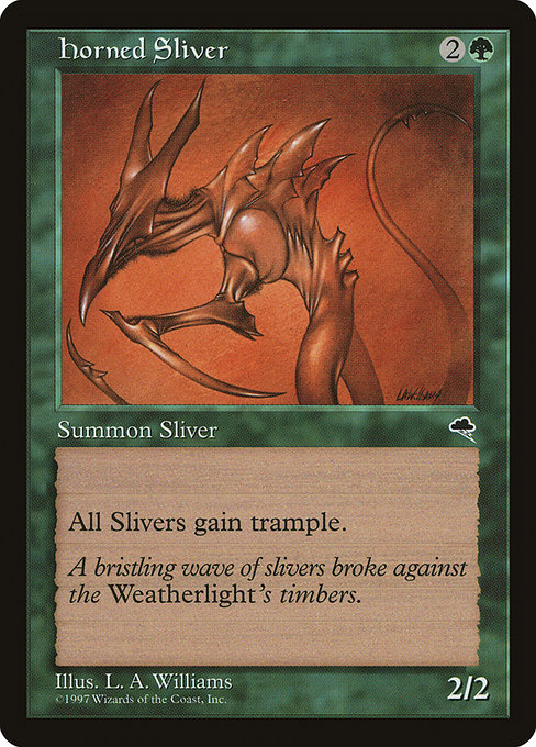 Horned Sliver from Tempest