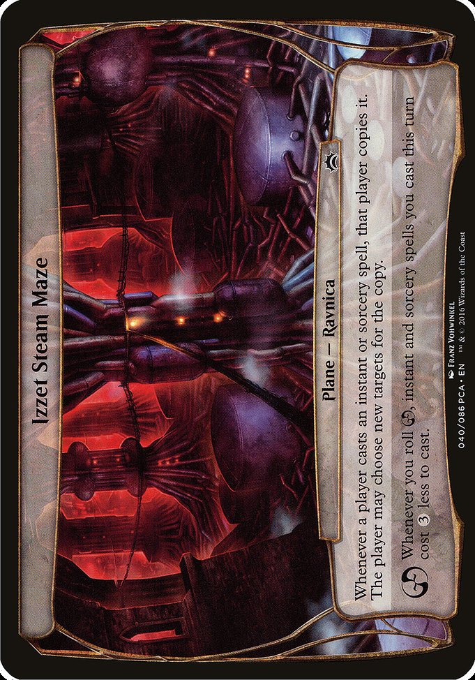 Izzet Steam Maze highlighted card art