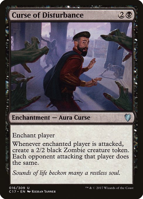 Curse of Disturbance from Commander 2017