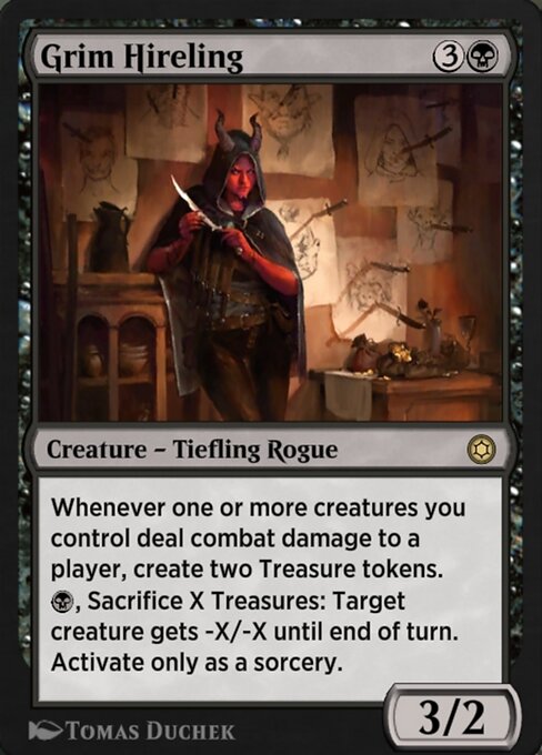 Grim Hireling from Alchemy Horizons: Baldur's Gate