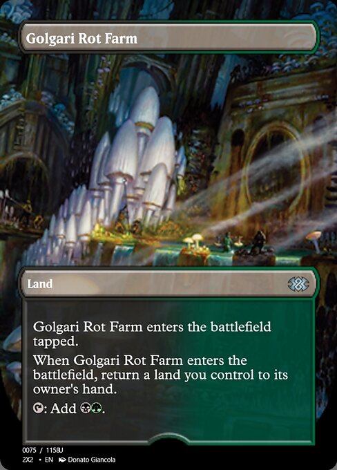 Golgari Rot Farm from Magic Online Promos