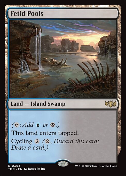 Fetid Pools highlighted card art