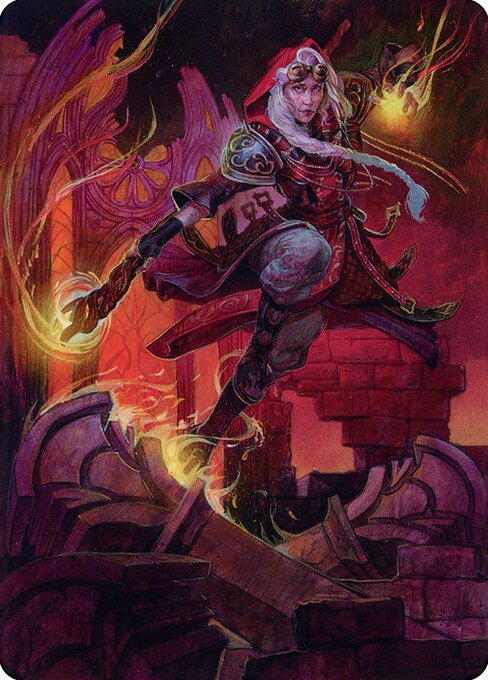 Jaya, Fiery Negotiator // Jaya, Fiery Negotiator from Dominaria United Art Series