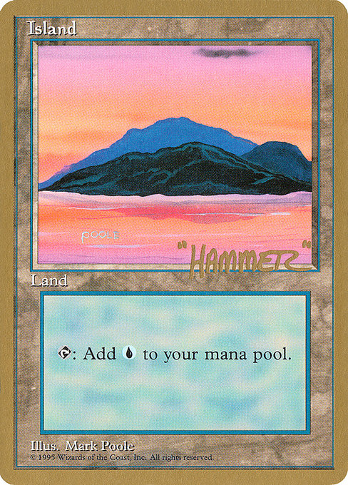 Island from Pro Tour Collector Set