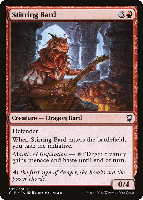Stirring Bard highlighted card art