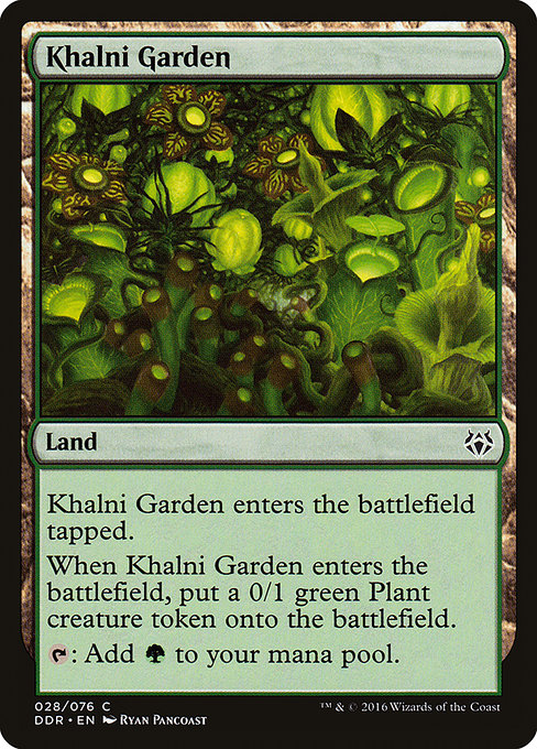 Khalni Garden from Duel Decks: Nissa vs. Ob Nixilis
