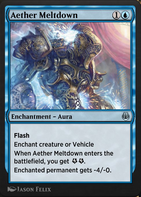Aether Meltdown highlighted card art