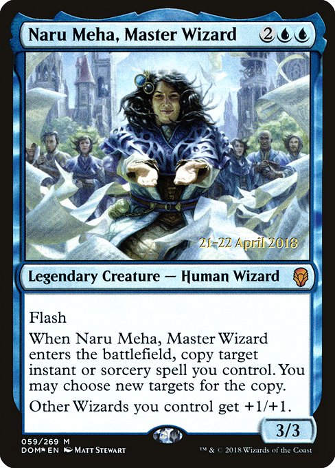 Naru Meha, Master Wizard from Dominaria Promos