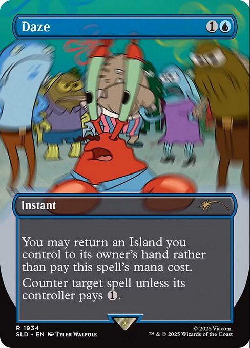 Daze highlighted card art