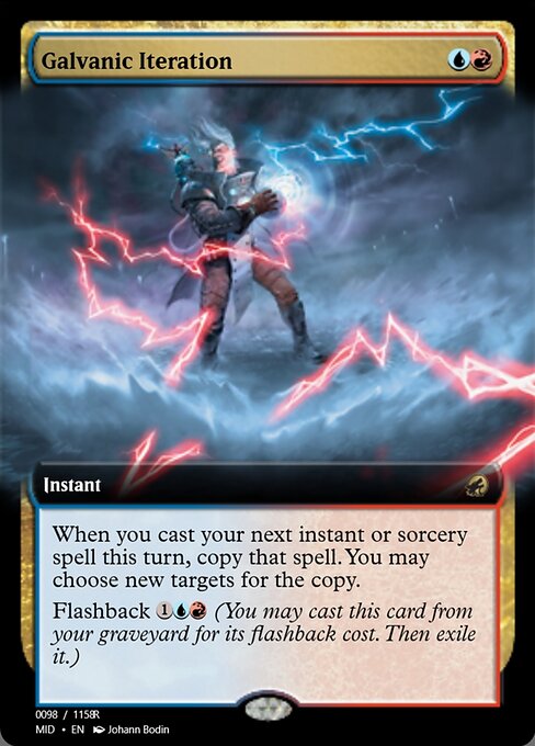 Galvanic Iteration highlighted card art