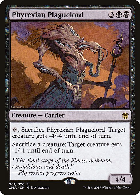 Phyrexian Plaguelord from Commander Anthology