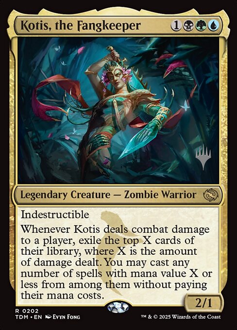 Kotis, the Fangkeeper highlighted card art