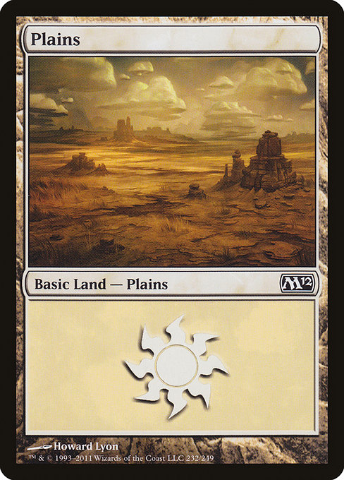 Plains from Magic 2012