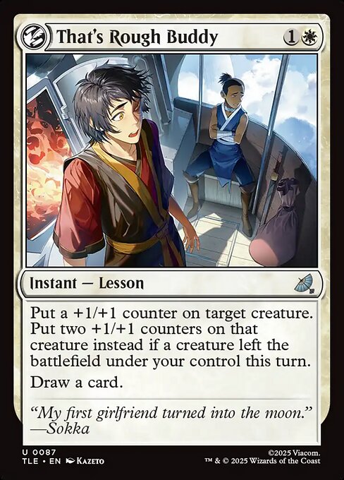 That's Rough Buddy from Avatar: The Last Airbender Eternal