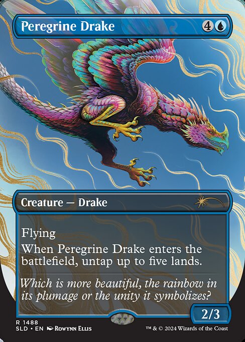 Peregrine Drake from Secret Lair Drop