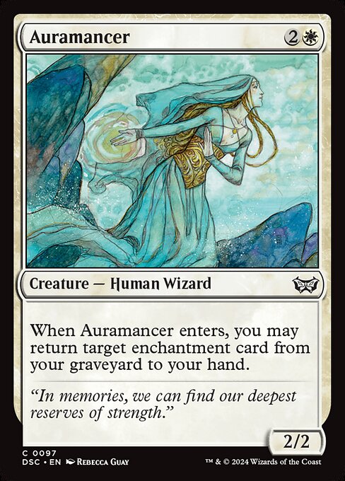 Auramancer highlighted card art