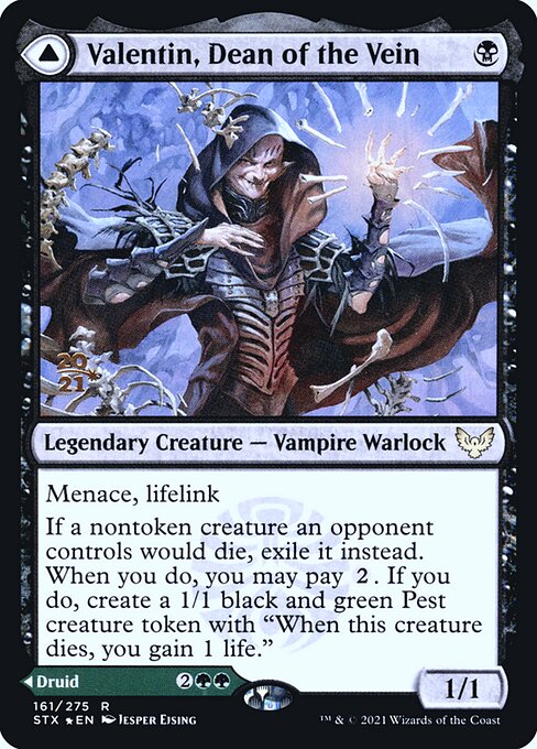 Valentin, Dean of the Vein // Lisette, Dean of the Root from Strixhaven: School of Mages Promos
