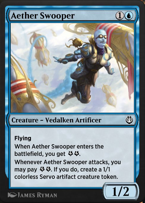 Aether Swooper highlighted card art