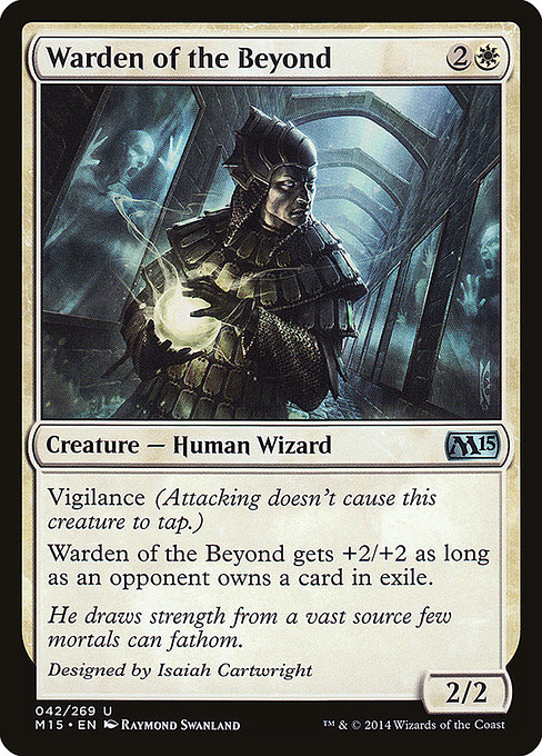 Warden of the Beyond highlighted card art