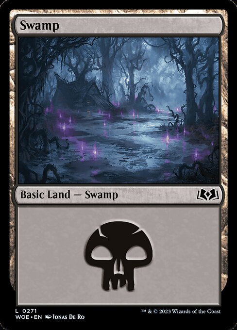 Swamp from Wilds of Eldraine