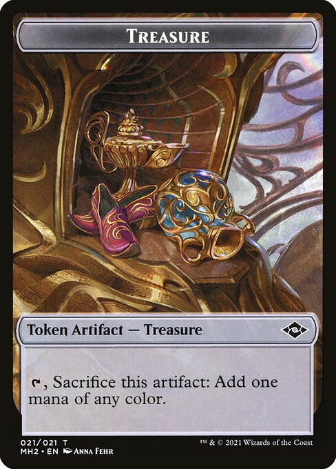 Treasure from Modern Horizons 2 Tokens