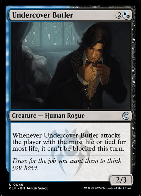 Undercover Butler highlighted card art