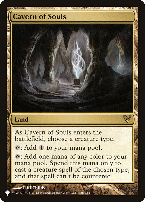 Cavern of Souls from The List