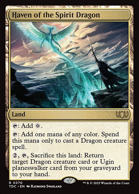 Haven of the Spirit Dragon highlighted card art