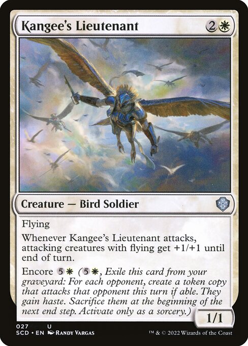 Kangee's Lieutenant highlighted card art