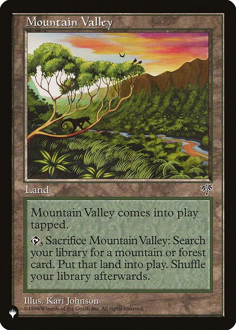Mountain Valley from The List