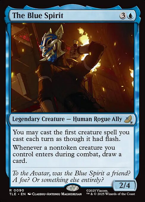 The Blue Spirit from Avatar: The Last Airbender Eternal